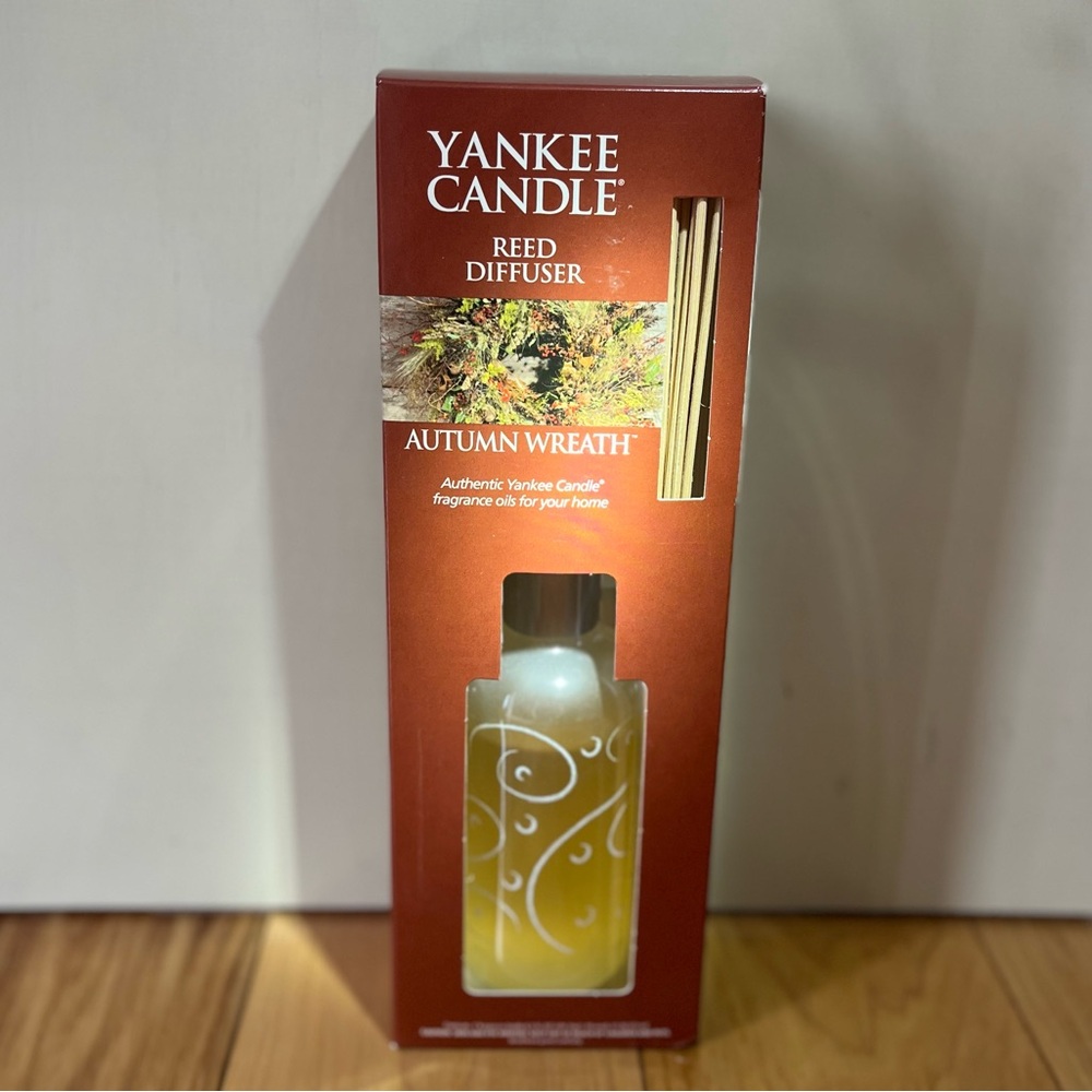 Yankee Candle Reed Diffuser Autumn Wreath Scent 6.5 Fl Oz